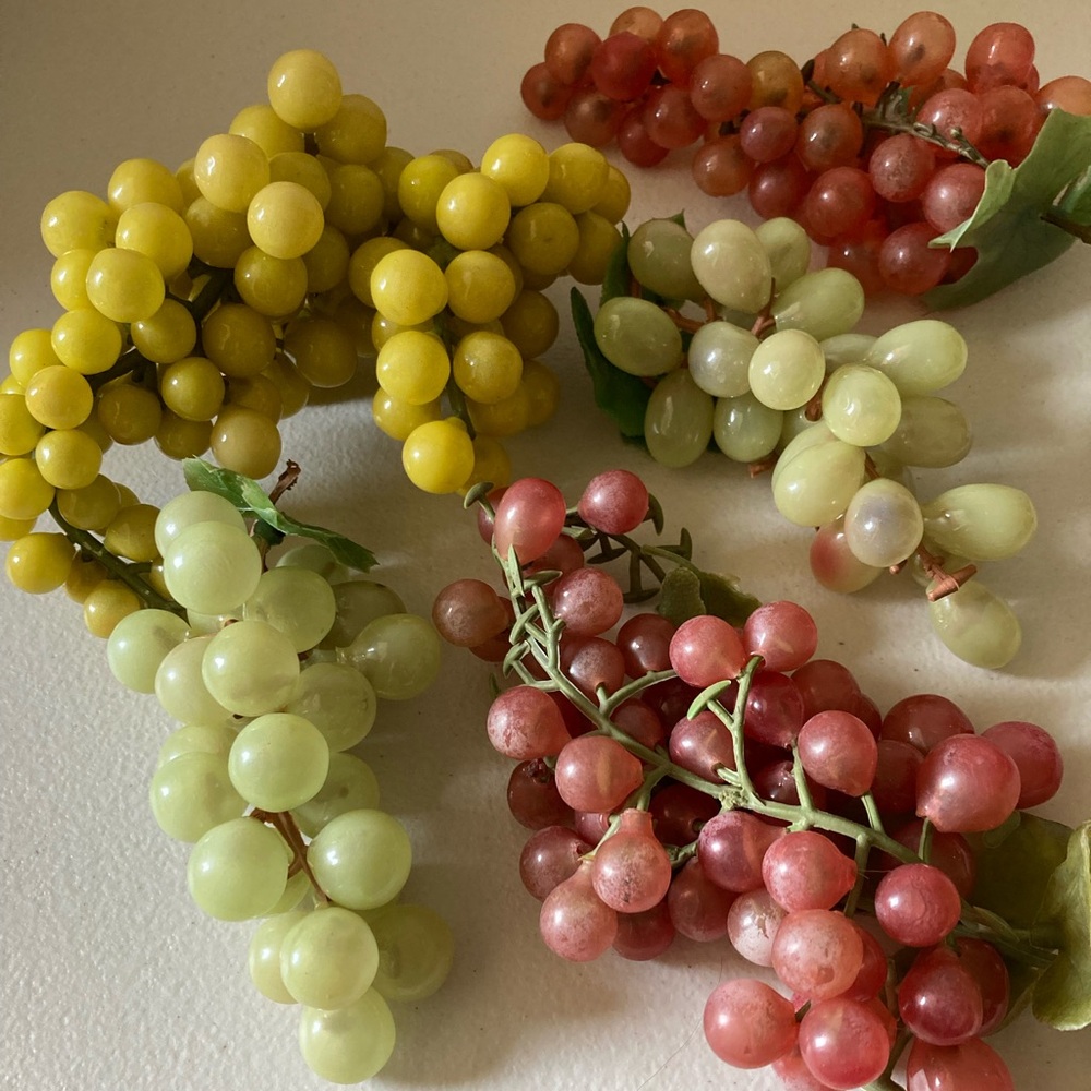 Grapes Lot Fake Fruit for Decorations